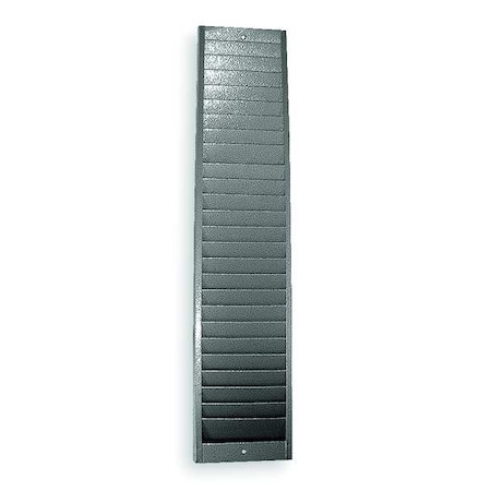 Badge Rack, Dark Gray, 20 1/2in H MPN:TCR-190V00