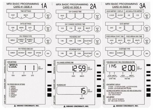 Time Cards & Time Clock Accessories MPN:ARX-101050
