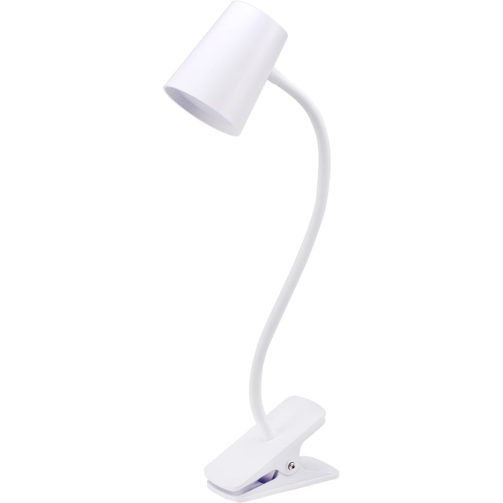 Bostitch Adjustable LED Clamp Light - 5.20 W LED Bulb - Adjustable, Flexible Neck, Adjustable Head - Silicone - LED2103 MPN:LED2103