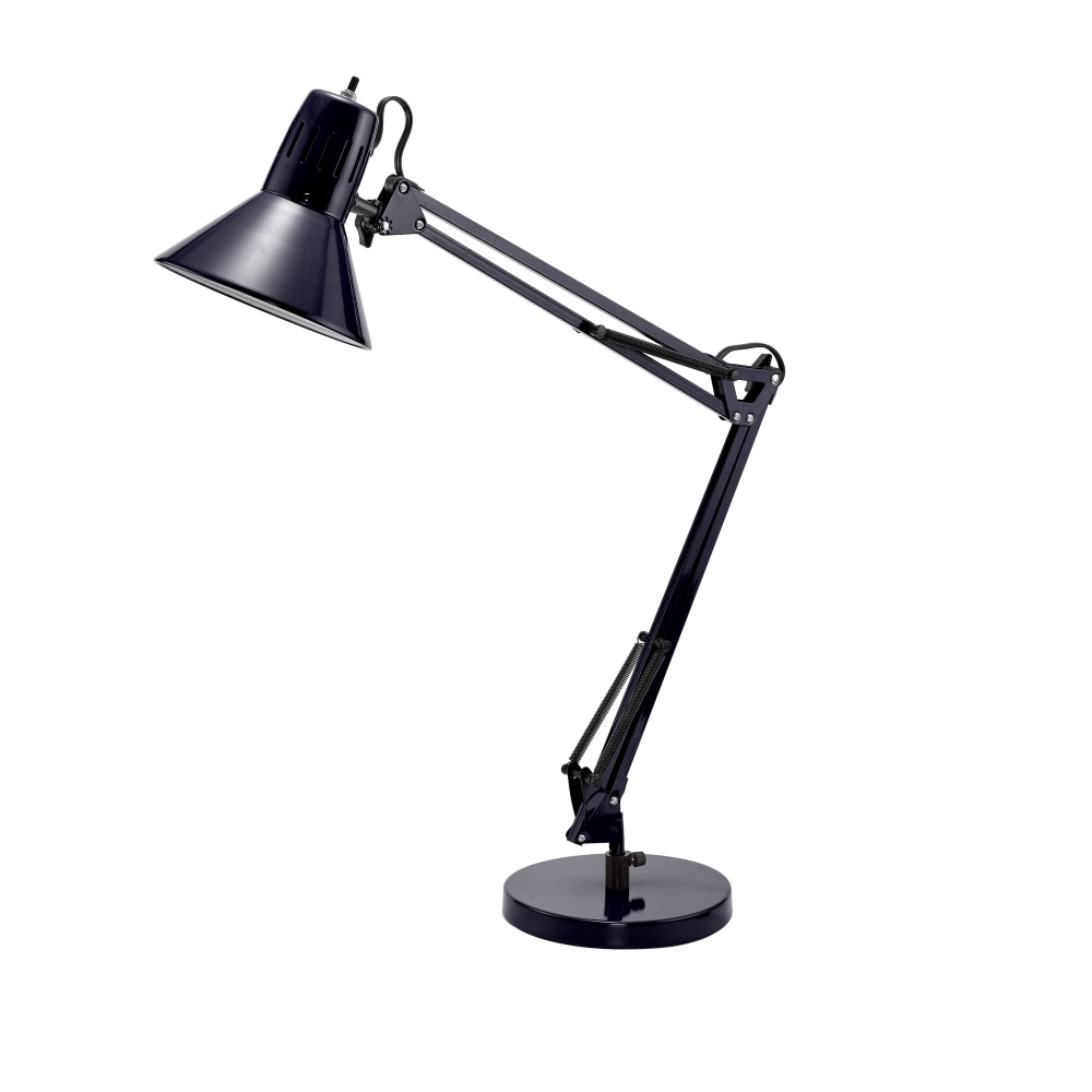 Bostitch Swing Arm LED Desk Lamp, 16-15/16inH, Black MPN:VLF100D