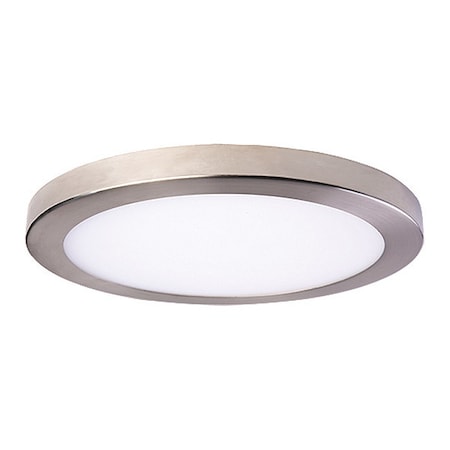 LED, Platter Round Light, 11 x 1 Nickel MPN:LED-SM11DL-NKL