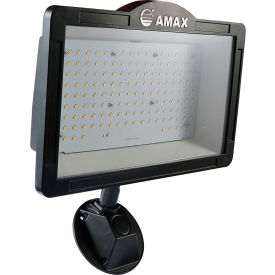 Amax® LED Outdoor Flood Light 83W 8300 Lumens 80 CRI Black LED-FL100/BLK