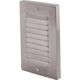 Amax Lighting LED-SPV/BN LED Step Lights Vertical 2.7W 3000 CCT 160 Lumens 82 CRI Nickle LED-SPV/BN