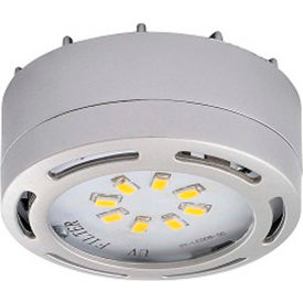 Amax Lighting LEDPL1-NKL LED Puck Light 4W 3000 CCT 360 Lumens 82 CRI Nickel LEDPL1-NKL