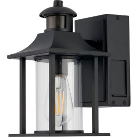Amax® Outdoor Wall Lantern with LED Bulb Included 1490 Lumens 15W 120V Black LED-OWL1