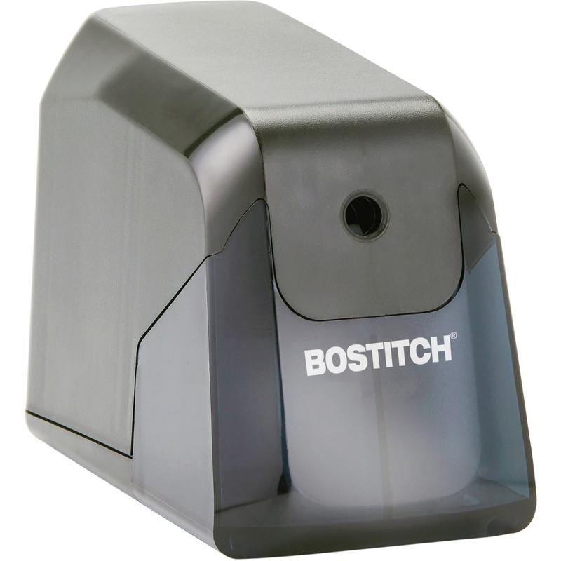 Bostitch BPS4 Battery Powered Pencil Sharpener - Battery Powered - Black - 1 Each MPN:BPS4BLK
