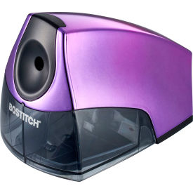 Bostitch® Office Personal Electric Pencil Sharpener Powerful Stall-Free Motor Metallic Purple EPS4-PURPLE-M