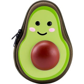 Lockermate® by Bostitch® Avocado School Supply Bag with Mesh Pocket Cute Design Green 14802