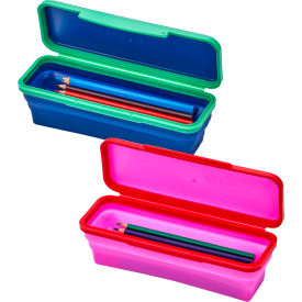 Lockermate® by Bostitch® Flexi Storage Box with Lid Compact & Collapsible Design 2/Pack 23122-PKNV-2PK