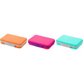 Lockermate® by Bostitch® Flexi Storage Box with Lid Collapsible Design 3/Pack 23124-3PK21-DM