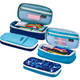 Lockermate® by Bostitch® Portable Pouch Jet Design Dark Blue/Light Blue 2/Pack 24362-JTBL-2PK