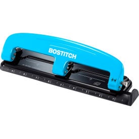 Bostitch® Office EZ Squeeze™ 3-Hole Punch 12 Sheet Capacity Blue 2103