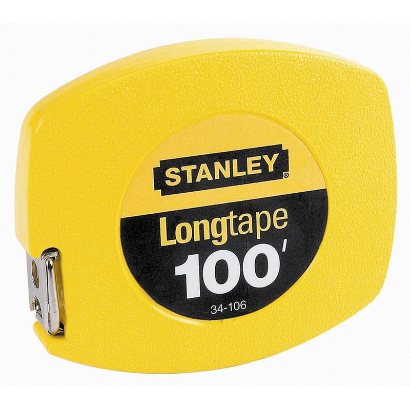 Stanley 100ft Yellow Tape Measure MPN:34-106