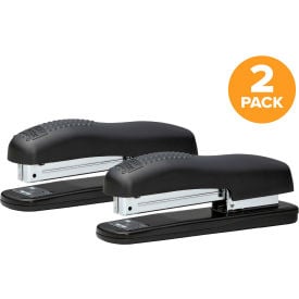 Bostitch® Office Ergonomic Desktop Stapler 20 Sheet Capacity Black 2/Pack 02257-2PK