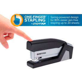 Paper Pro InJoy™ Spring-Powered Compact Stapler 20-Sheet Capacity 1510