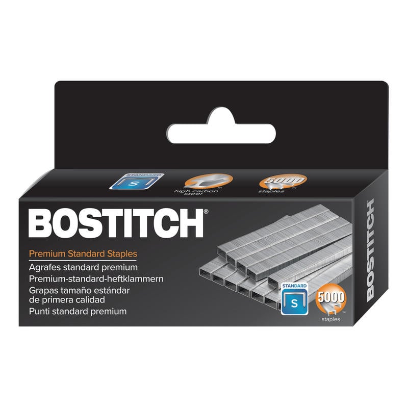 Bostitch Premium Staples, 1/4in Standard, Box Of 5,000 (Min Order Qty 56) MPN:1901