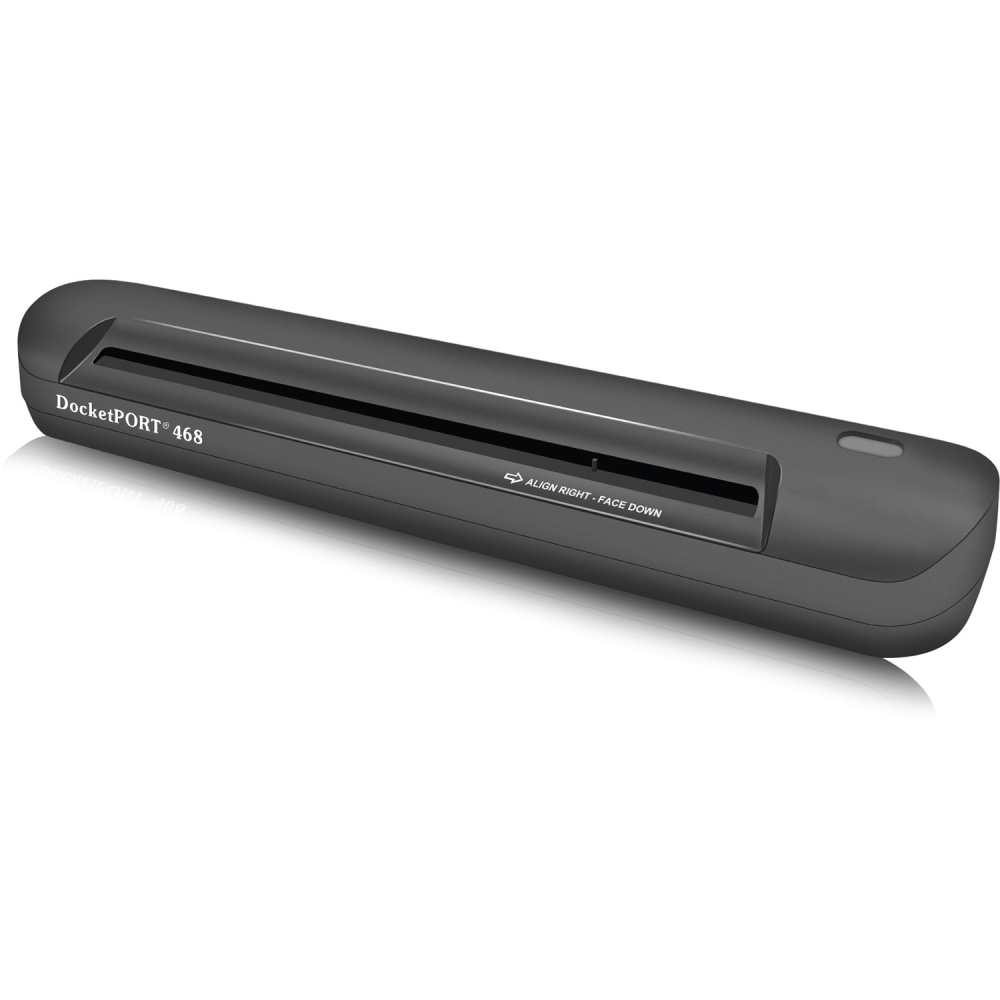 DocketPORT DP468 Sheetfed Scanner - 600 dpi Optical - 48-bit Color - 8-bit Grayscale - Portable - USB MPN:DP468