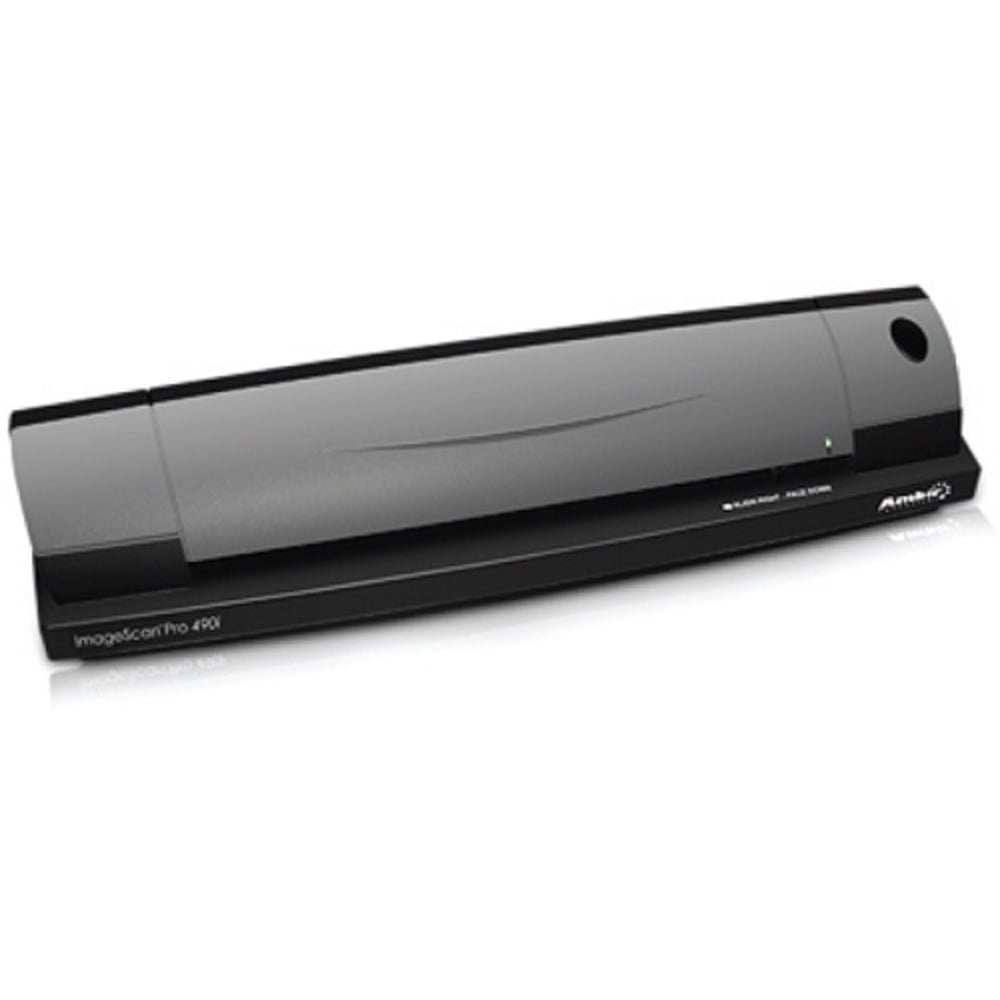 Ambir Technology ImageScan Pro 490i Document and Card Scanner with AmbirScan MPN:DS490-AS