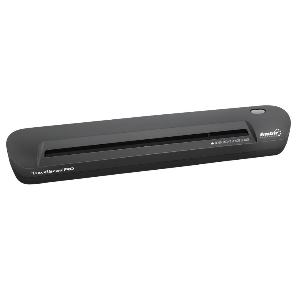 Ambir TravelScan Pro - Sheetfed scanner - CMOS / CIS - - 600 dpi - USB 2.0 MPN:PS600-AS