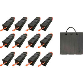 AME 12 Piece Primo Cribbing Kit with Locking Jack Plate - 15266PL 15266PL