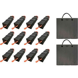 AME 12 Piece Primo Cribbing Kit with Lock Top Plates - 15269PL 15269PL