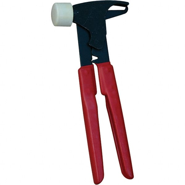 Wheel Weight Plier/Hammer: Steel, Nylon Cap, Use with All Vehicles MPN:51310