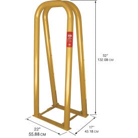 AME International Tire Inflation Safety Cage 2 Bar Heavy Duty Steel 24420