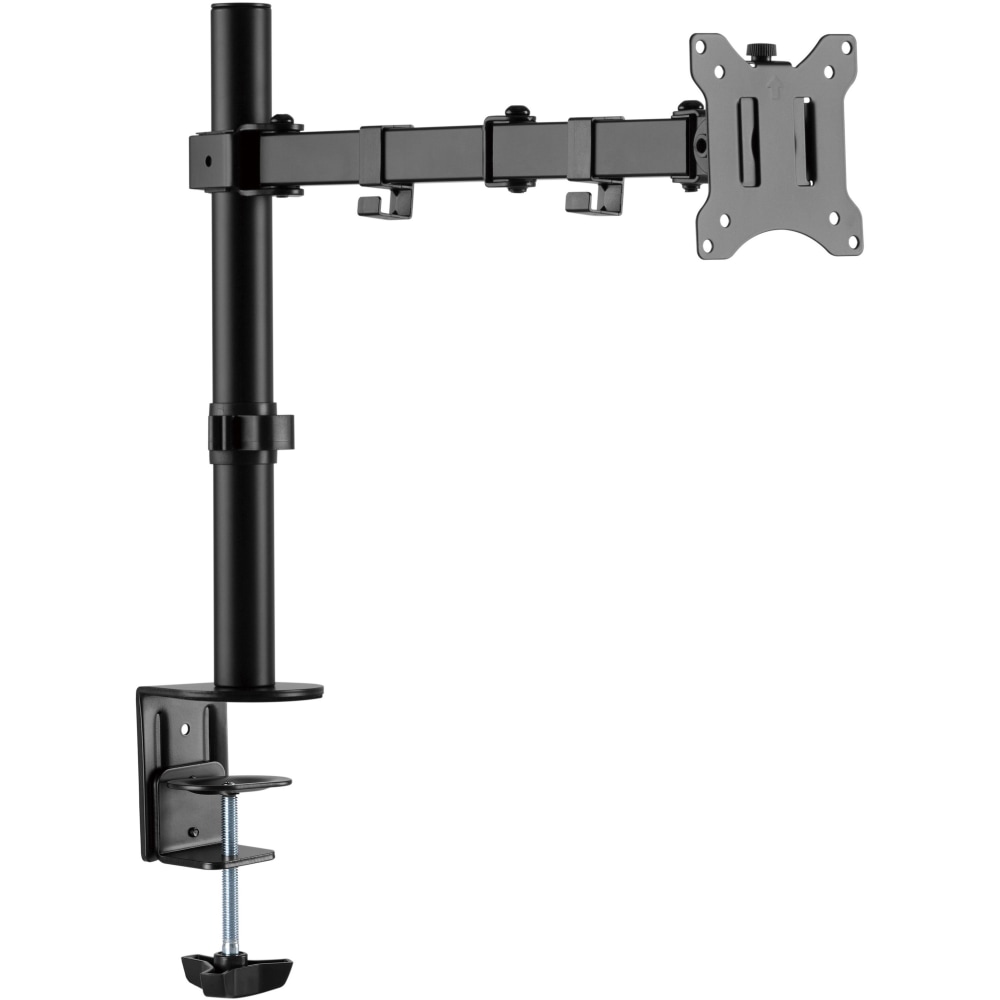 Amer Mounting Arm for Monitor, Flat Panel Display - 1 Display(s) Supported - 32in Screen Support - 17.64 lb Load Capacity - 75 x 75, 100 x 100 - Steel MPN:EZCLAMP