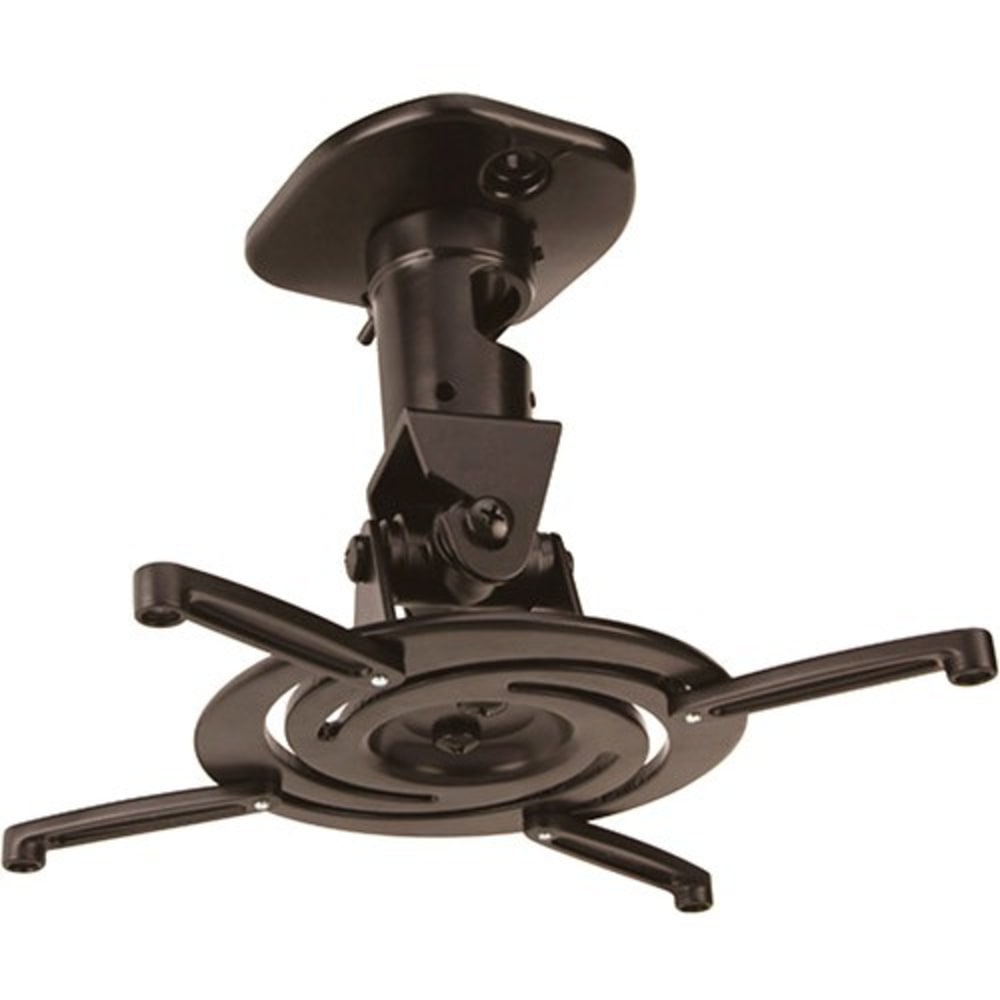 Amer Ceiling Mount for Projector - Black - 30 lb Load Capacity - 1 MPN:AMRP100B
