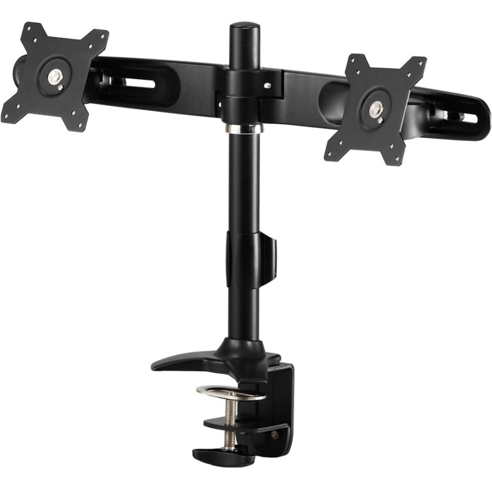 Amer Mounts Clamp Based Dual Monitor Mount for two 15in-24in LCD/LED Flat Panel Screens - AMR2C MPN:AMR2C
