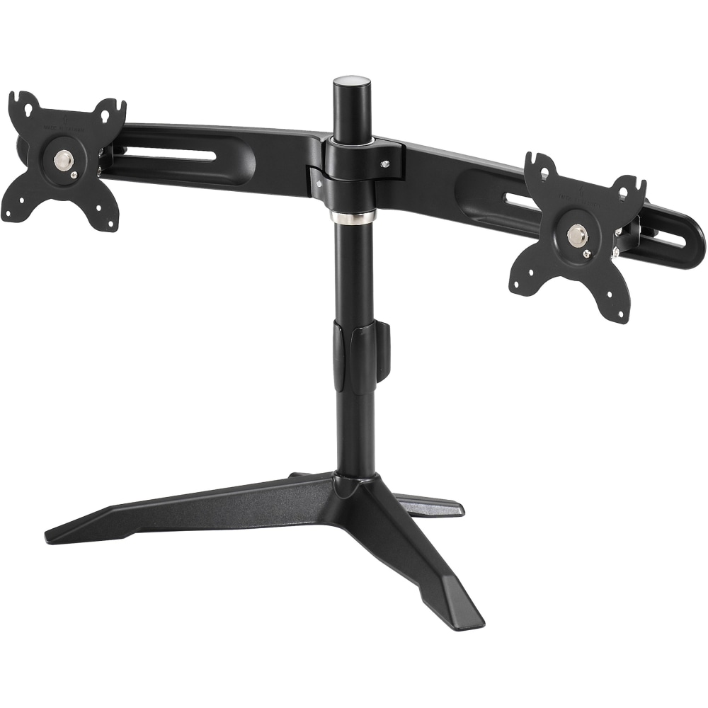 Amer Mounts Stand Based Dual Monitor Mount for two 15in-24in LCD/LED Flat Panel Screens - AMR2SU MPN:AMR2SU
