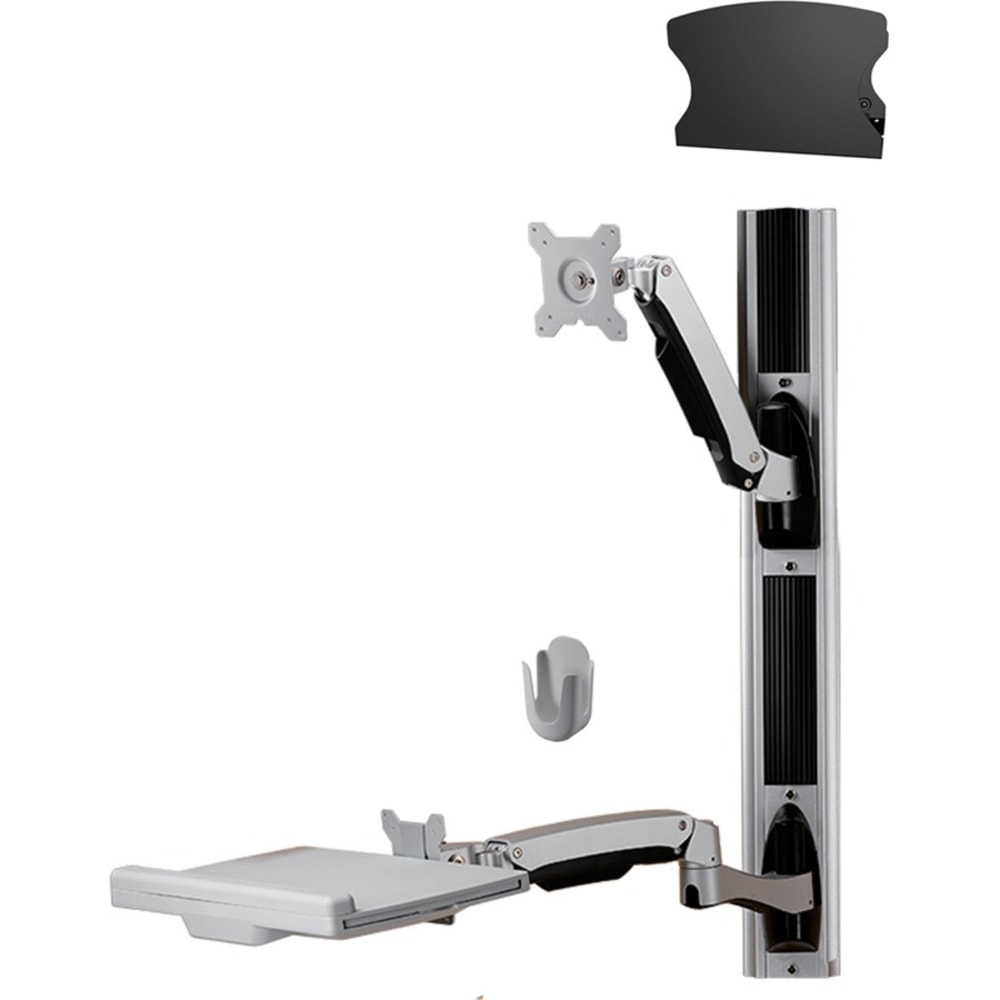 Amer Wall Mount for Keyboard, CPU, Mouse, Flat Panel Display, Curved Screen Display - TAA Compliant - AMR1AWSV1 MPN:AMR1AWSV1