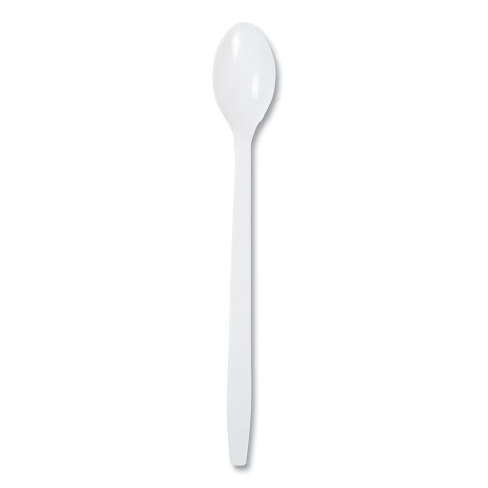 AmerCareRoyal Polypropylene Cutlery, Soda Spoon, 7-7/8in, White, Carton Of 1, 000 Pieces MPN:P2303W