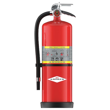 Fire Extinguisher, 20 lb Capacity, Class ABC, UL Rating10A:120B:C, Monoammonium Phosphate MPN:714