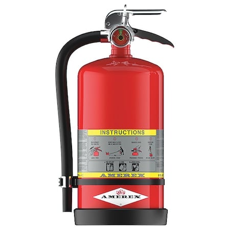 Fire Extinguisher, 13.2 lb Capacity, Class ABC, UL Rating2A:40B:C, Monoammonium Phosphate MPN:790