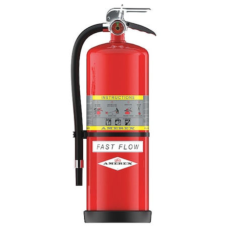 Fire Extinguisher, 20 lb Capacity, Class ABC, UL Rating4A:40B:C, Monoammonium Phosphate MPN:791