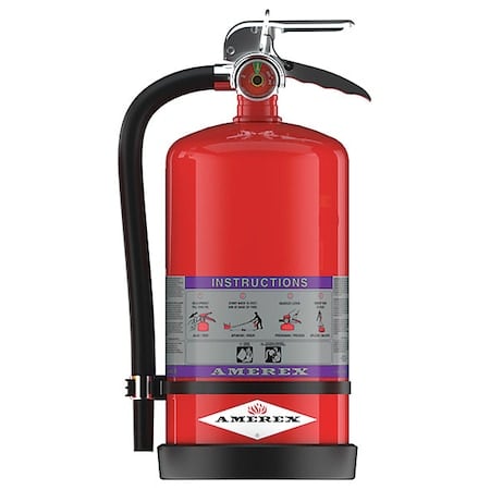 Fire Extinguisher, 13.2 lb Capacity, Class BC, UL Rating40B:C, Potassium Bicarbonate MPN:793