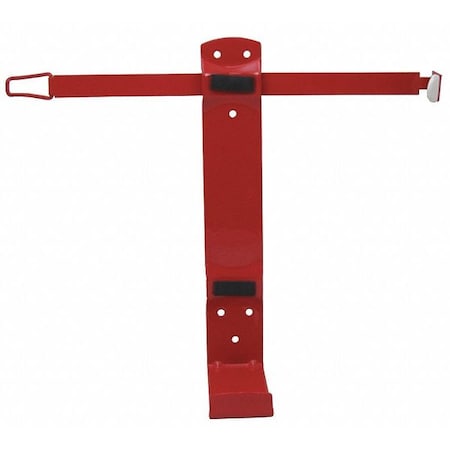 Fire Extinguisher Bracket, Vehicle/Marine/Aviation Bracket, Steel, For Tank Weight 5 lb MPN:821