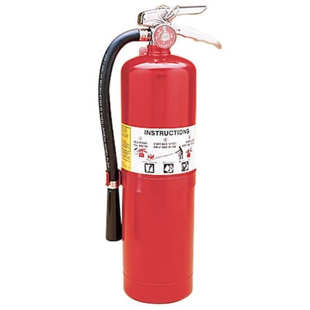 Fire Extinguisher, 10 lb Capacity, Class ABC, UL Rating4A:80B:C, Monoammonium Phosphate MPN:B441
