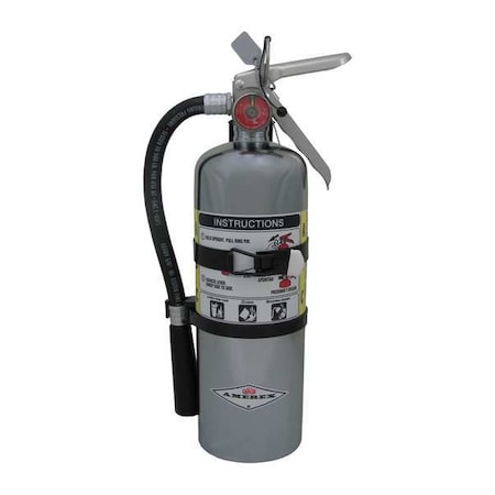 Fire Extinguisher, 5 lb Capacity, Class ABC, UL Rating2A:10B:C, Monoammonium Phosphate MPN:B500TC