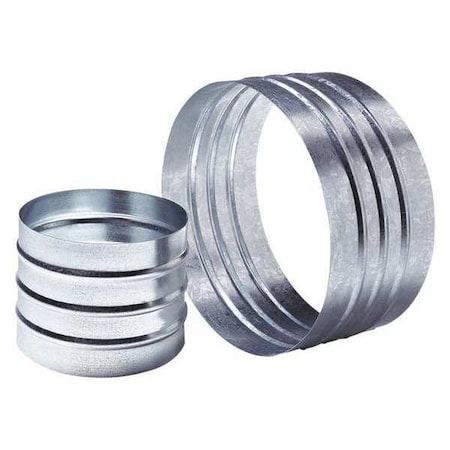 Duct to Duct Connector, Steel, 12 in Outlet Diameter, 5 3/8 in Length, Use with VAF3000B MPN:AM-CG12