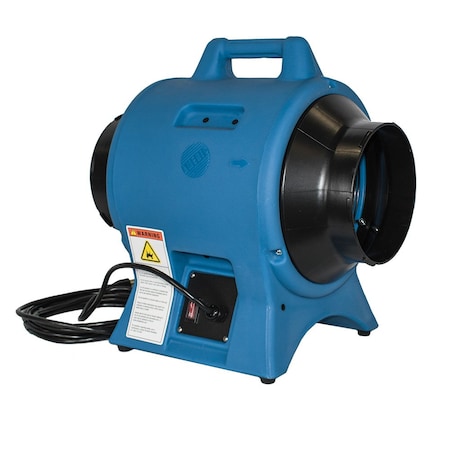 Conf Spc Fan, Axial, 1/4 HP, 8 in, 115VAC MPN:VAF1500A