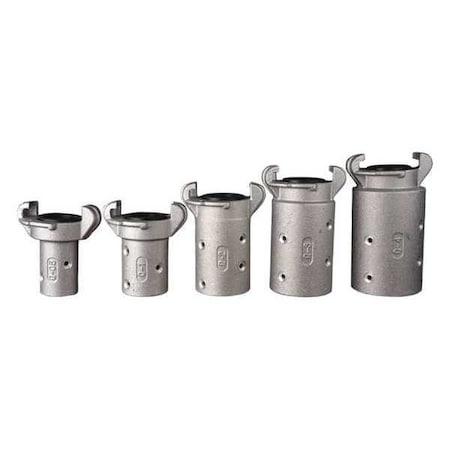 Quick Coupling, Aluminum, 1 in OD Hose MPN:QAL 1
