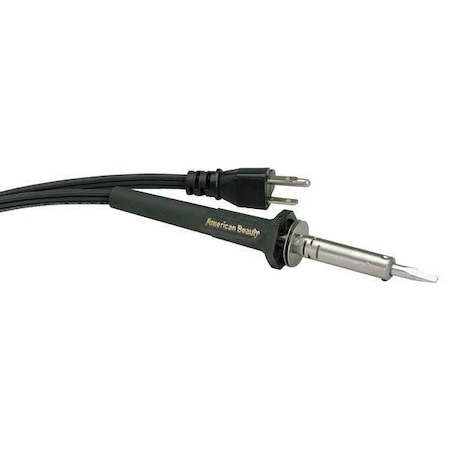 Soldering Iron, 7.75in L, Black/Silver MPN:3112-50