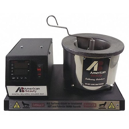 Solder Pot, Digital, 3 lb., Ceramic Coated MPN:D-600C