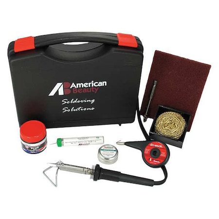 Soldering Kit, 50W, Iron Plated Copper Tip MPN:PSK50