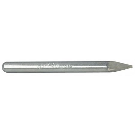 Soldering Tip, Diamond, 0.375 in, For Use With 5ZGV3, 5ZGV4, 5ZGV5, 5ZGW0, 5ZGW1, 5ZGW2 MPN:43D