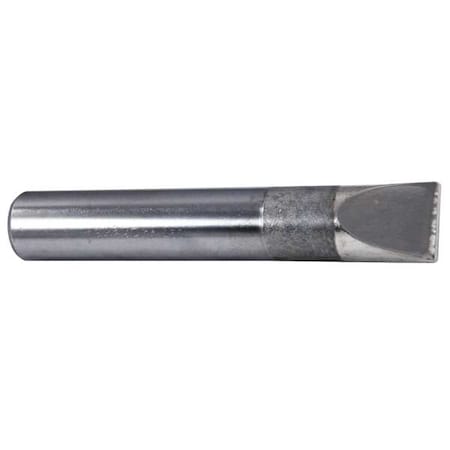 Soldering Tip, Chisel, 0.875 in, For Use With 5ZGV0 MPN:45C
