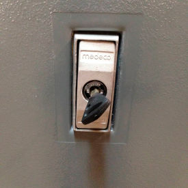 Bike Locker - Stainless Steel High Security MEDECO T-Handle Lock w/3 User Keys 15 - Pkg Qty 2