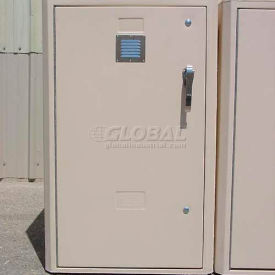 Bike Locker - Stainless Steel Louvered Vent 30